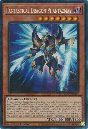 Fantastical Dragon Phantazmay (Alternate Art) (PCR) [RA02-EN013] Prismatic Collector's Rare - Trinity Hobby