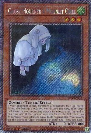 Ghost Mourner & Moonlit Chill (Alternate Art) (Platinum Secret Rare) [RA02-EN015] Platinum Secret Rare - Trinity Hobby