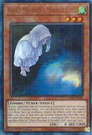 Ghost Mourner & Moonlit Chill (Alternate Art) (PUR) [RA02-EN015] Prismatic Ultimate Rare - Trinity Hobby