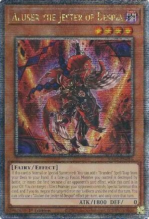 Aluber the Jester of Despia (Quarter Century Secret Rare) [RA02-EN016] Quarter Century Secret Rare - Trinity Hobby