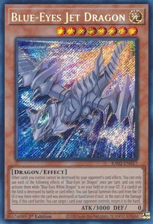 Blue-Eyes Jet Dragon (Secret Rare) [RA02-EN017] Secret Rare - Trinity Hobby