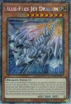 Blue-Eyes Jet Dragon (Platinum Secret Rare) [RA02-EN017] Platinum Secret Rare - Trinity Hobby