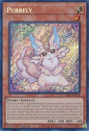 Purrely (Secret Rare) [RA02-EN018] Secret Rare - Trinity Hobby