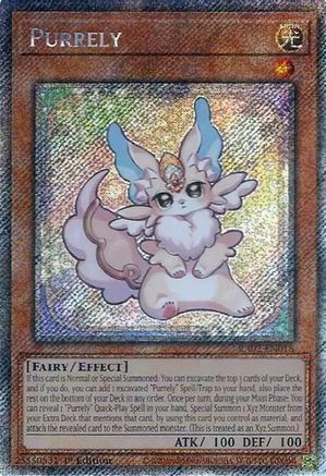 Purrely (Platinum Secret Rare) [RA02-EN018] Platinum Secret Rare - Trinity Hobby