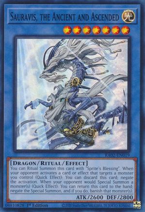 Sauravis, the Ancient and Ascended [RA02-EN019] Super Rare - Trinity Hobby