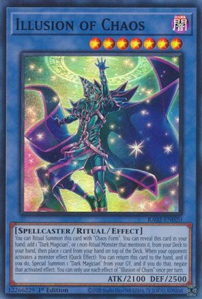 Illusion of Chaos [RA02-EN020] Super Rare - Trinity Hobby