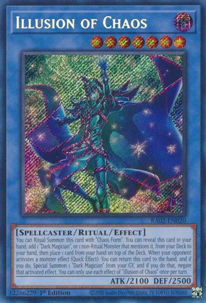 Illusion of Chaos (Secret Rare) [RA02-EN020] Secret Rare - Trinity Hobby