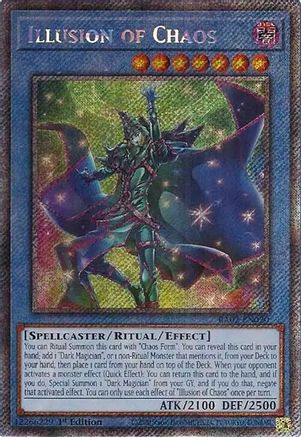 Illusion of Chaos (Platinum Secret Rare) [RA02-EN020] Platinum Secret Rare - Trinity Hobby