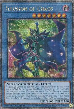 Illusion of Chaos (Quarter Century Secret Rare) [RA02-EN020] Quarter Century Secret Rare - Trinity Hobby