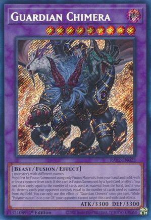 Guardian Chimera (Secret Rare) [RA02-EN023] Secret Rare - Trinity Hobby