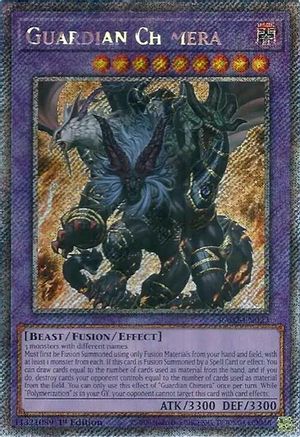 Guardian Chimera (Platinum Secret Rare) [RA02-EN023] Platinum Secret Rare - Trinity Hobby