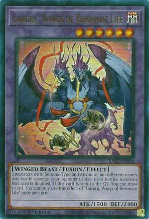 Garura, Wings of Resonant Life (UR) [RA02-EN024] Ultra Rare - Trinity Hobby