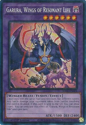 Garura, Wings of Resonant Life (PCR) [RA02-EN024] Prismatic Collector's Rare - Trinity Hobby