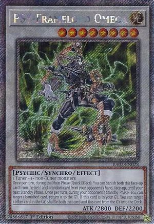PSY-Framelord Omega (Platinum Secret Rare) [RA02-EN028] Platinum Secret Rare - Trinity Hobby