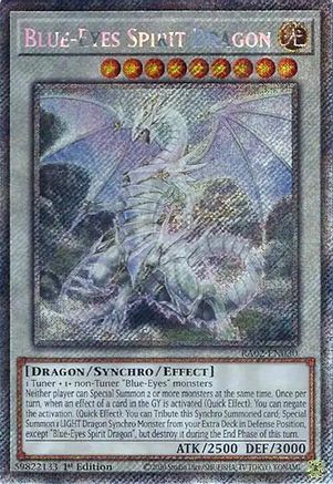 Blue-Eyes Spirit Dragon (Platinum Secret Rare) [RA02-EN030] Platinum Secret Rare - Trinity Hobby