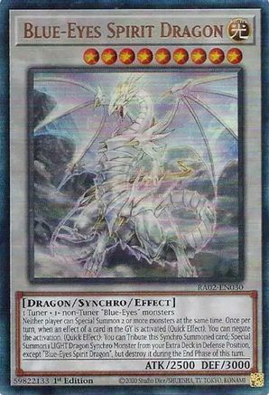Blue-Eyes Spirit Dragon (PUR) [RA02-EN030] Prismatic Ultimate Rare - Trinity Hobby