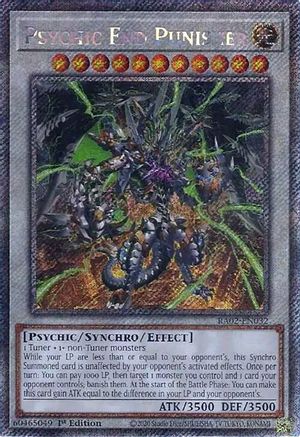 Psychic End Punisher (Platinum Secret Rare) [RA02-EN032] Platinum Secret Rare - Trinity Hobby