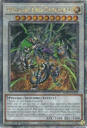 Psychic End Punisher (Quarter Century Secret Rare) [RA02-EN032] Quarter Century Secret Rare - Trinity Hobby