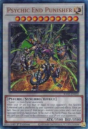 Psychic End Punisher (PUR) [RA02-EN032] Prismatic Ultimate Rare - Trinity Hobby