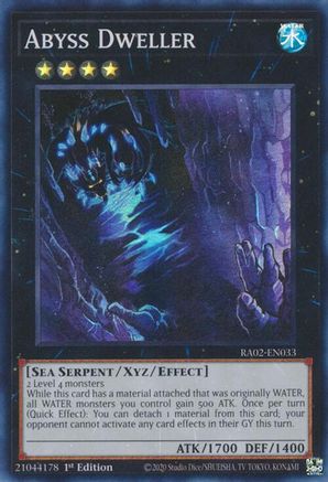 Abyss Dweller [RA02-EN033] Super Rare - Trinity Hobby