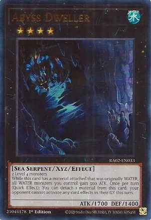Abyss Dweller (UR) [RA02-EN033] Ultra Rare - Trinity Hobby