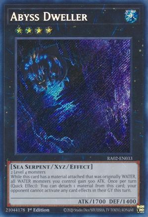 Abyss Dweller (Secret Rare) [RA02-EN033] Secret Rare - Trinity Hobby