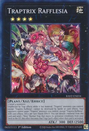 Traptrix Rafflesia [RA02-EN034] Super Rare - Trinity Hobby