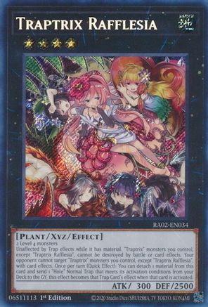 Traptrix Rafflesia (Secret Rare) [RA02-EN034] Secret Rare - Trinity Hobby