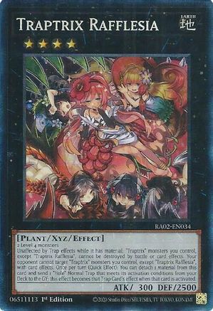 Traptrix Rafflesia (PCR) [RA02-EN034] Prismatic Collector's Rare - Trinity Hobby