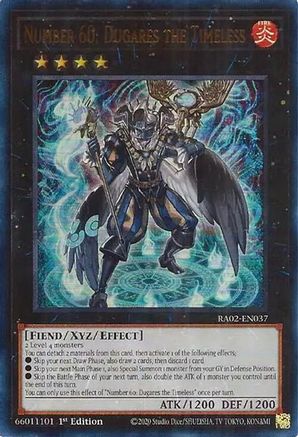 Number 60: Dugares the Timeless (UR) [RA02-EN037] Ultra Rare - Trinity Hobby