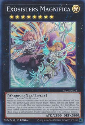 Exosisters Magnifica [RA02-EN038] Super Rare - Trinity Hobby