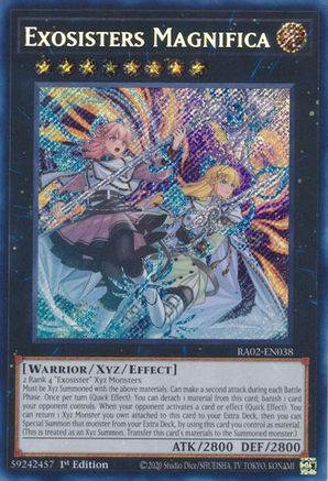 Exosisters Magnifica (Secret Rare) [RA02-EN038] Secret Rare - Trinity Hobby