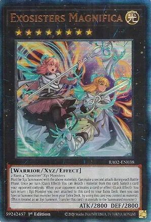 Exosisters Magnifica (PUR) [RA02-EN038] Prismatic Ultimate Rare - Trinity Hobby