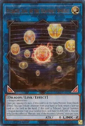 Hieratic Seal of the Heavenly Spheres (UR) [RA02-EN039] Ultra Rare - Trinity Hobby