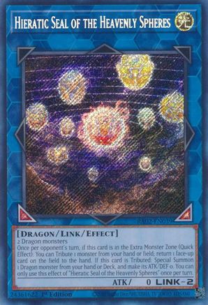 Hieratic Seal of the Heavenly Spheres (Secret Rare) [RA02-EN039] Secret Rare - Trinity Hobby