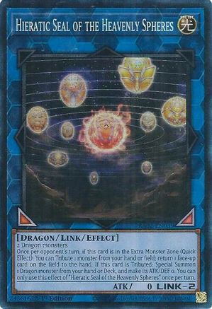 Hieratic Seal of the Heavenly Spheres (PCR) [RA02-EN039] Prismatic Collector's Rare - Trinity Hobby