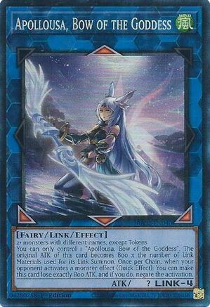 Apollousa, Bow of the Goddess (Alternate Art) (PCR) [RA02-EN040] Prismatic Collector's Rare - Trinity Hobby