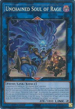 Unchained Soul of Rage (PCR) [RA02-EN041] Prismatic Collector's Rare - Trinity Hobby