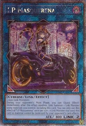 I:P Masquerena (Alternate Art) (Platinum Secret Rare) [RA02-EN042] Platinum Secret Rare - Trinity Hobby
