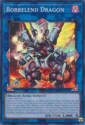 Borrelend Dragon [RA02-EN043] Super Rare - Trinity Hobby
