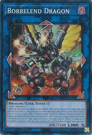 Borrelend Dragon (PCR) [RA02-EN043] Prismatic Collector's Rare - Trinity Hobby