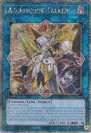 Accesscode Talker (Quarter Century Secret Rare) [RA02-EN044] Quarter Century Secret Rare - Trinity Hobby