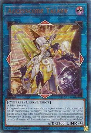 Accesscode Talker (PUR) [RA02-EN044] Prismatic Ultimate Rare - Trinity Hobby