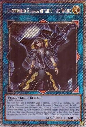 Underworld Goddess of the Closed World (Platinum Secret Rare) [RA02-EN045] Platinum Secret Rare - Trinity Hobby