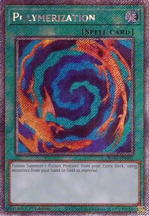 Polymerization (Platinum Secret Rare) [RA02-EN047] Platinum Secret Rare - Trinity Hobby