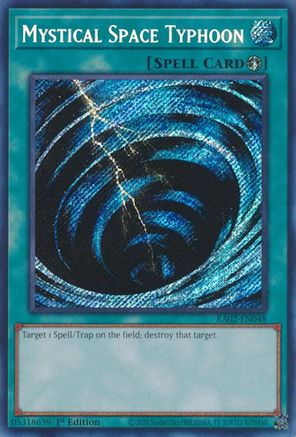Mystical Space Typhoon (Secret Rare) [RA02-EN048] Secret Rare - Trinity Hobby
