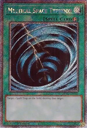 Mystical Space Typhoon (Platinum Secret Rare) [RA02-EN048] Platinum Secret Rare - Trinity Hobby