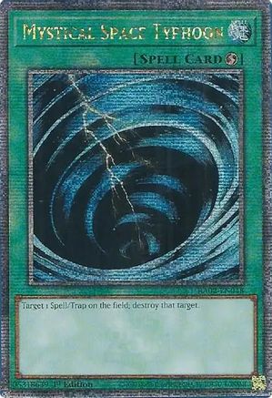 Mystical Space Typhoon (Quarter Century Secret Rare) [RA02-EN048] Quarter Century Secret Rare - Trinity Hobby