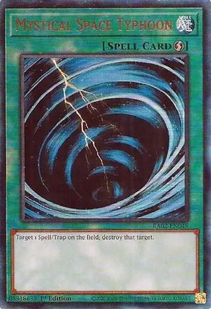 Mystical Space Typhoon (PUR) [RA02-EN048] Prismatic Ultimate Rare - Trinity Hobby