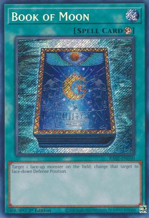 Book of Moon (Secret Rare) [RA02-EN050] Secret Rare - Trinity Hobby